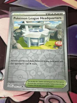 Pokemon League Headquarters - 192/197 - Reverse Holo - Obsidian Flames - NM/M - Image 1