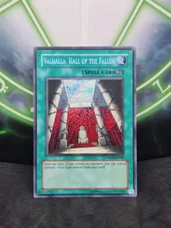 Yugioh Valhalla, Hall of the Fallen PP02-EN020 Secret Rare VLP - Image 1