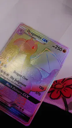 Dragonite GX 248/236 Pokemon Unified Minds Secret Rare NM - Image 3