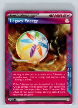 Legacy Energy 167/167 ACE SPEC Rare Twilight Masquerade Pokemon Near Mint - Image 1