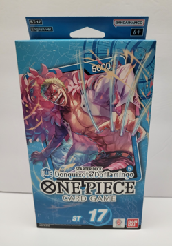 One Piece Starter Deck Blue Donquixote Doflamingo ST-17 BanDai English SealedNew - Image 1