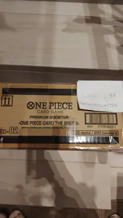 ONE PIECE OP14 THE AZURE SEA'S SEVEN SEALED CASE 12 BOOSTER BOX ENG - Image 3