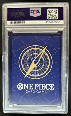 2025 One Piece OP13 EN Portgas D. Ace Wanted Alternate Art #119 PSA 10 Gem Mint - Image 2