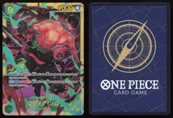 Roronoa Zoro OP06-118 Foil Premium Booster The Best Vol. 2 One Piece Japanese NM - Image 3