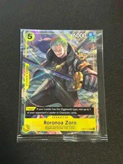Roronoa Zoro OP07-113 Illustration Box Vol 3 One Piece Promo Sealed - Image 1