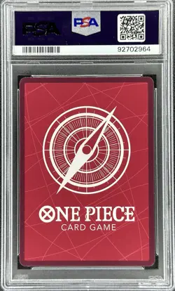 One Piece Monkey D. Luffy Black & White Alt Art #ST13-003 Leader (PSA 10) - Image 2