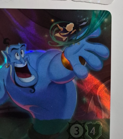 Disney Lorcana The First Chapter Enchanted Double Sword Error Genie On the Job - Image 2