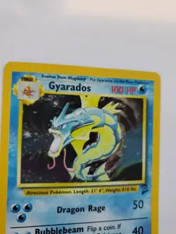 Gyarados Base Set 2 Holo Pokemon Card WOTC - Image 3