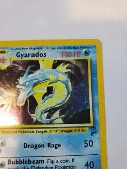 Gyarados Base Set 2 Holo Pokemon Card WOTC - Image 4