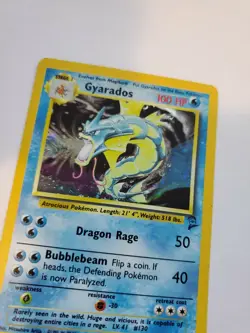 Gyarados Base Set 2 Holo Pokemon Card WOTC - Image 5