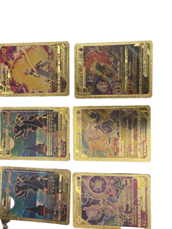 13 golden full art Pokemon cards - Image 2