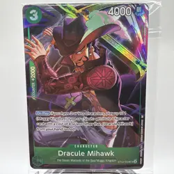 Dracule Mihawk (Illustration Box Vol.4) ST12-003 English One Piece Card - Sealed - Image 2