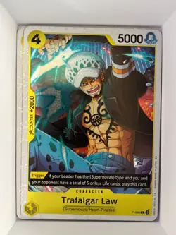 P-088 Trafalgar Law - (Pirate Foil) English PR NM One Piece TCG Card Game - Image 1