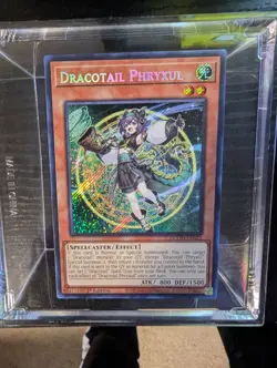 Dracotail Phryxul - DOOD-EN023 - Secret Rare - Chase Card - 1st Edition - NM - Image 2