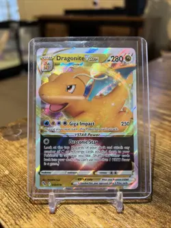 Pokemon TCG Dragonite VSTAR Holo Ultra Rare Card 050/078 - Image 1