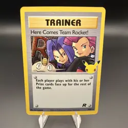 Here Comes Team Rocket! 15/82 Pokemon Card Celebrations Rare Holo - Image 1