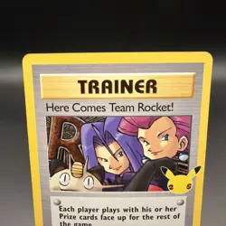 Here Comes Team Rocket! 15/82 Pokemon Card Celebrations Rare Holo - Image 2