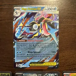 7 Card Pokemon Chaos Rising EX Holo Lot - Image 2
