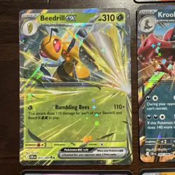 7 Card Pokemon Chaos Rising EX Holo Lot - Image 3