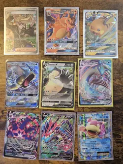 Pokemon Binder Card Lot - Rare Holo Bundle - 13 NM Cards Total - Image 1