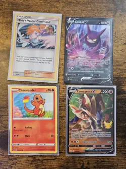 Pokemon Binder Card Lot - Rare Holo Bundle - 13 NM Cards Total - Image 2