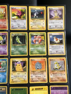 Lot ~ 67 Vintage 2000 Pokemon BASE SET 2 Cards, Common + Uncommon + Rare LP-NM - Image 5
