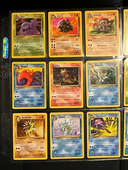 Lot of 26 Vintage 1999 Pokemon FOSSIL Cards, Common + Uncommon + Rare LP-NM - Image 2