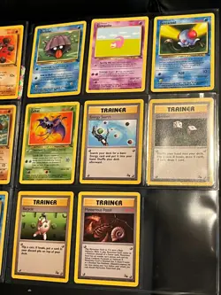 Lot of 26 Vintage 1999 Pokemon FOSSIL Cards, Common + Uncommon + Rare LP-NM - Image 4