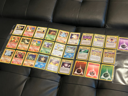 Lot of 28 Vintage 2000 Pokemon GYM CHALLENGE Cards, Common+Uncommon+Rare LP-NM - Image 1