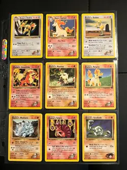 Lot of 28 Vintage 2000 Pokemon GYM CHALLENGE Cards, Common+Uncommon+Rare LP-NM - Image 2