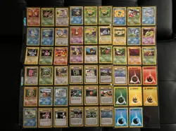 Lot~53 Vintage 2000 Pokemon NEO GENESIS Cards 6x 1st Edition! Com+Unc+Rare LP-NM - Image 1
