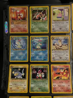 Lot~53 Vintage 2000 Pokemon NEO GENESIS Cards 6x 1st Edition! Com+Unc+Rare LP-NM - Image 2