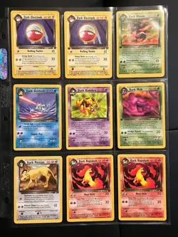 Lot of 42 Vintage 2000 Pokemon TEAM ROCKET Cards, Uncommon + Common LP-NM - Image 2