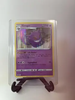 Gengar HOLO RARE card 085/202 Sword & Shield Base Set 2020 Pokemon TCG LP - Image 3
