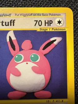 Pokemon TCG Wigglytuff Skyridge 34/144 Rare E Reader Very LP/NM WOTC 2003 Card - Image 2