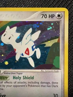 Pokemon TCG Togetic EX Team Rocket Returns 14/109 Holo Rare Vintage 2004 Card - Image 3