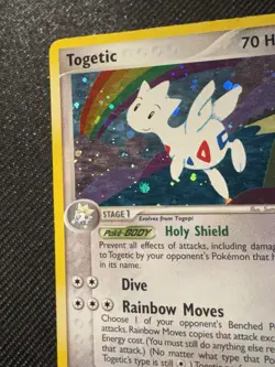 Pokemon TCG Togetic EX Team Rocket Returns 14/109 Holo Rare Vintage 2004 Card - Image 4
