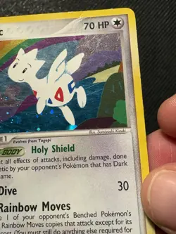 Pokemon TCG Togetic EX Team Rocket Returns 14/109 Holo Rare Vintage 2004 Card - Image 5