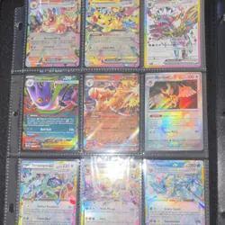 Pokemon TCG EX Holo 9 Card Lot Pikachu Blaziken Umbreon Vaporeon Mega Gengar - Image 2