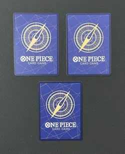 Monkey.D.Luffy - One Piece CCG - 3 Card Lot (Secret Rare Holo) - Image 2