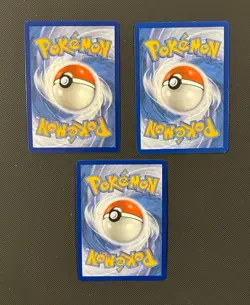 Lot of Pokemon TCG - 3 Double Rare EX Holo Cards (Vaporeon) - Image 2