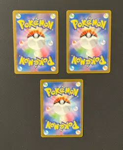 Lot of Pokemon TCG (JP) - 3 Double Rare EX Holo Cards (Mew) - Image 2
