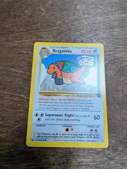 Dragonite 5 Black Star Promo WOTC Pokemon Card Non Holo EXCELLENT 1999 - Image 1