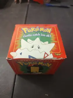 Pokemon 23k Gold Plated Togepi Trading Card 1999 Burger King - Image 1