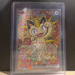 3 Pokemon Cards, Gold Mega Zygard, Meowth Sir and Mega Zygard Sir - Image 2