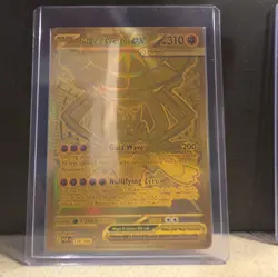 3 Pokemon Cards, Gold Mega Zygard, Meowth Sir and Mega Zygard Sir - Image 3