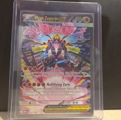 3 Pokemon Cards, Gold Mega Zygard, Meowth Sir and Mega Zygard Sir - Image 4