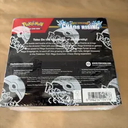 Pokemon TCG Mega Evolution: Chaos Rising Sealed Booster Box 108 Cards - Image 3