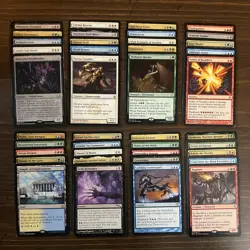 40 RARE CARD LOT-Magic the Gathering NO DUPLICATES Various Sets LP-DMG MTG TCG - Image 1