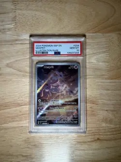 Pokemon TCG Mesprit Illustration Rare Card 204/191 Surging Sparks PSA 10 - Image 1